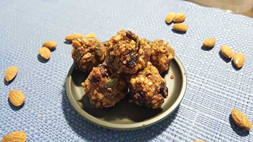 Boules énergétiques amandes et fruits secs