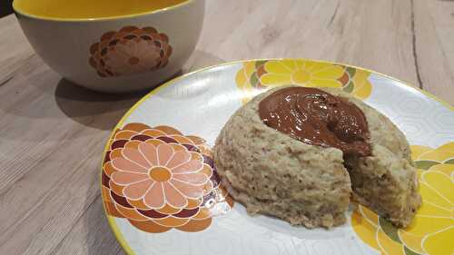 Bowlcake à la banane et flocons d’avoine