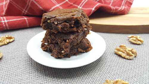 Brownie à la patate douce et beurre de cacahuète