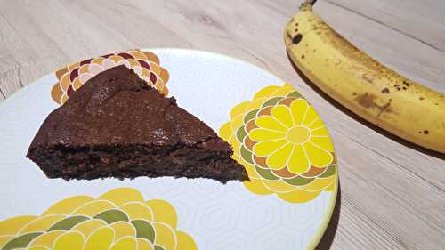 Brownie chocolat et banane