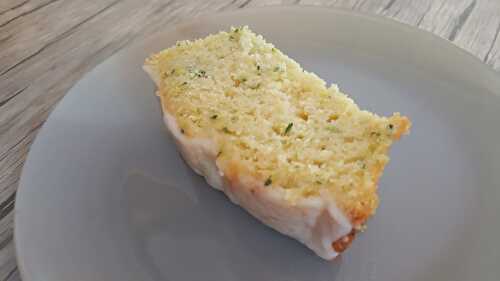 Cake courgette citron