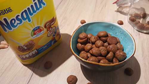 Céréales Nesquik fait maison