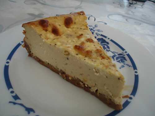 Cheesecake à la vanille