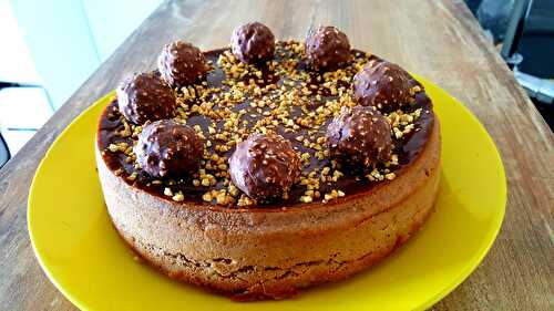 Cheesecake Ferrero rocher et Nutella