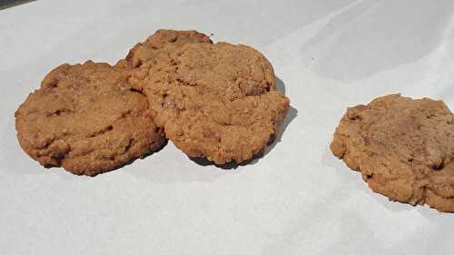 Cookies à la pâte à tartiner