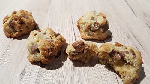 Cookies amandes chocolat