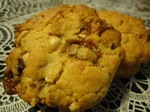 Cookies au beurre de cacahuète et daims
