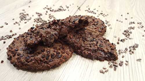 Cookies au chocolat et grué