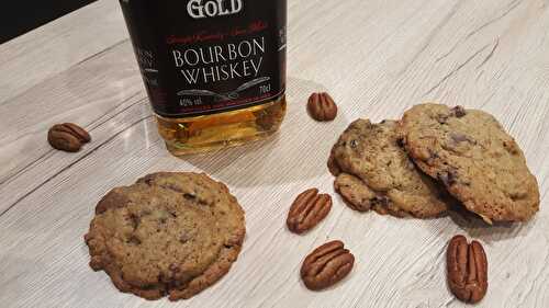 Cookies au whisky et aux noix de pécan