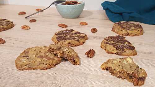 Cookies aux noix de pécan et chocolat