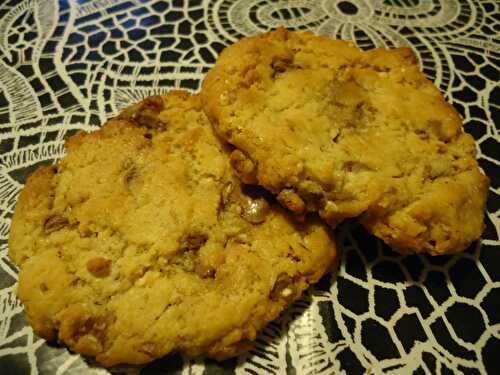 Cookies aux schokobons (au lait concentré)