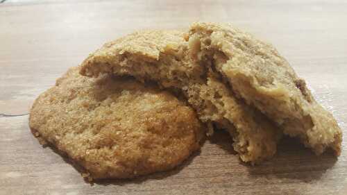 Cookies bananes et beurre de cacahuètes