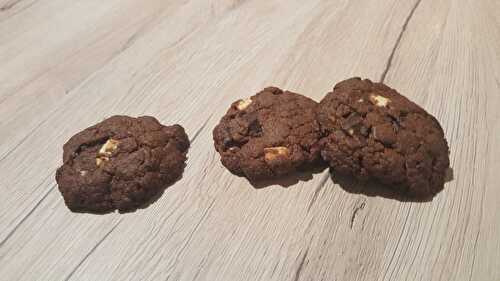 Cookies chocolat aux 3 chocolats