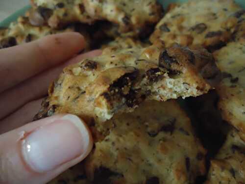 Cookies chocolat, banane et avoine