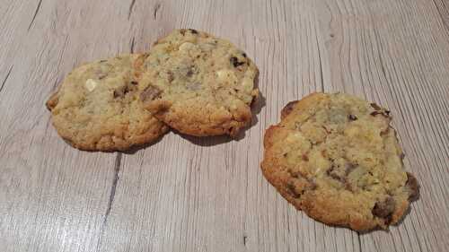 Cookies chocolat noisettes de Darroze Hélène