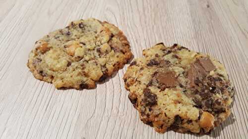 Cookies chocolat & pralines (noisettes)