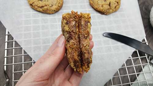 Cookies noisette et chocolat