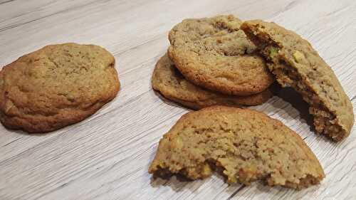 Cookies pistaches et fleur d’oranger