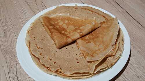 Crêpes à la farine de chataîgne