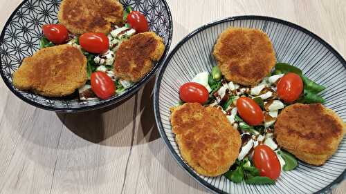 Croquettes de patates douces et chou-fleur