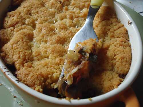 Crumble de légumes qui sent bon l’été