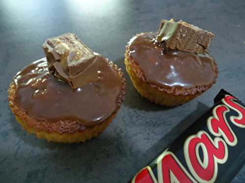 Cupcakes Banane et mars