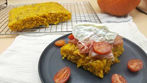 Focaccia à la courge