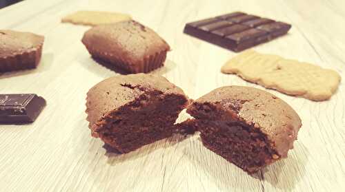 Fondant chocolat et spéculoos