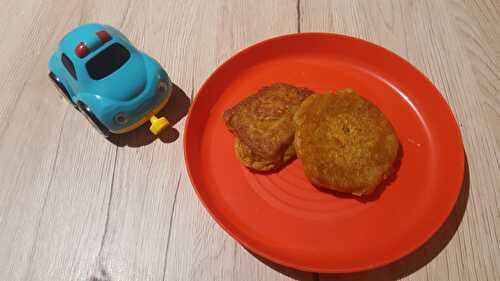 Galette de carottes et pois cassés