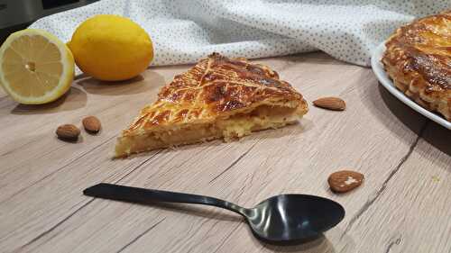 Galette des rois à l’amande et au citron