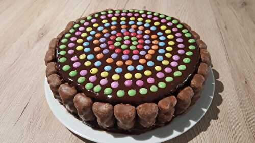 Gâteau anniversaire chocolat mascarpone