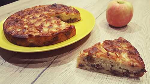 Gâteau aux pommes et pralinoise