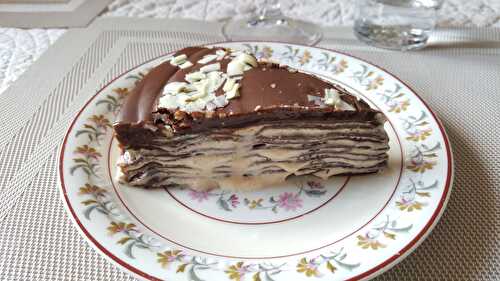 Gâteau de crêpes façon tiramisu