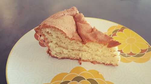 Gâteau de Savoie à la vanille