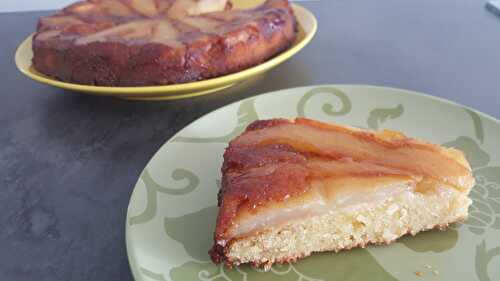 Gâteau tatin aux poires