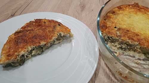 Gratin de courgettes au mascarpone