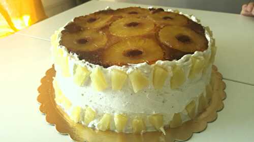 Layer cake à l’ananas