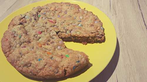 Maxi cookies aux M&Ms et smarties