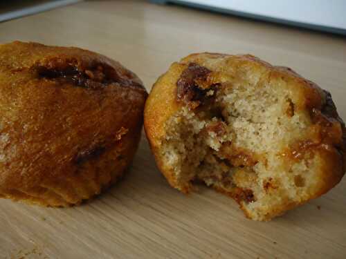 Muffins aux Snickers et à la banane