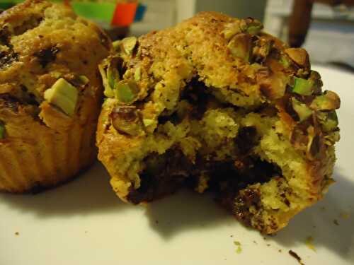 Muffins chocolat – pistache