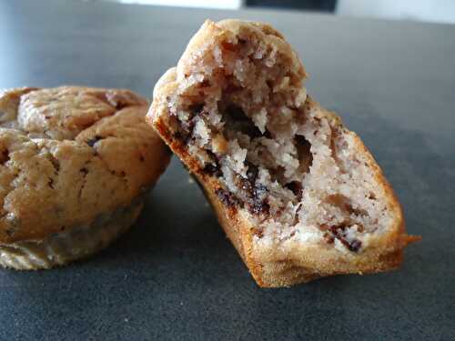 Muffins smoothie et chocolat