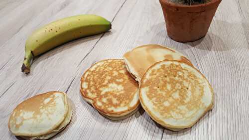 Pancakes express à la banane