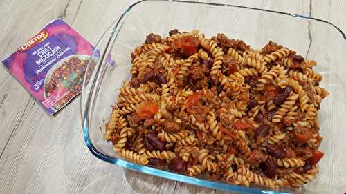 Pasta façon chili con carne