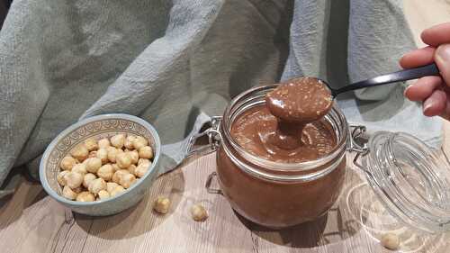 Pâte à tartiner chocolat noisette