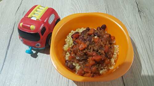 Petit pot de Chili con carne (12 mois)