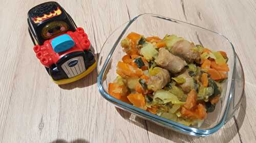 Petit pot façon potée de porc à partir de 12 mois