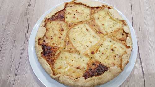 Quiche au chou-fleur façon riz cantonais