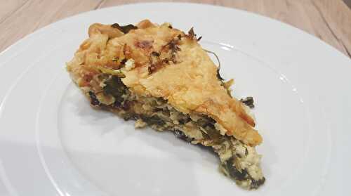 Quiche au cresson – chèvre