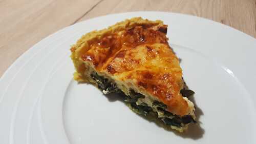 Quiche aux blettes et fromages