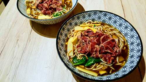 Soupe de Ramen au boeuf